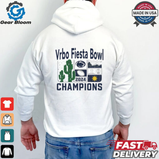 Penn State Nittany Lions College Football Playoff Quarterfinal 2024 Vrbo Fiesta Bowl Champions Victory Ahead t shirt