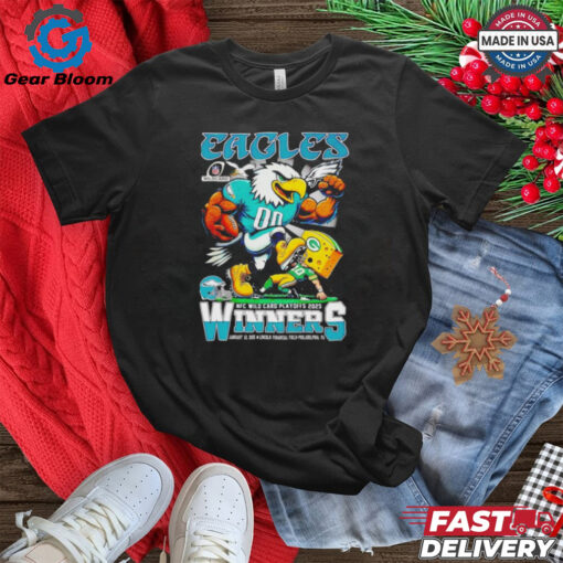 Philadelphia Eagles Winners NFC Wild Card Playoff 2025 shirt