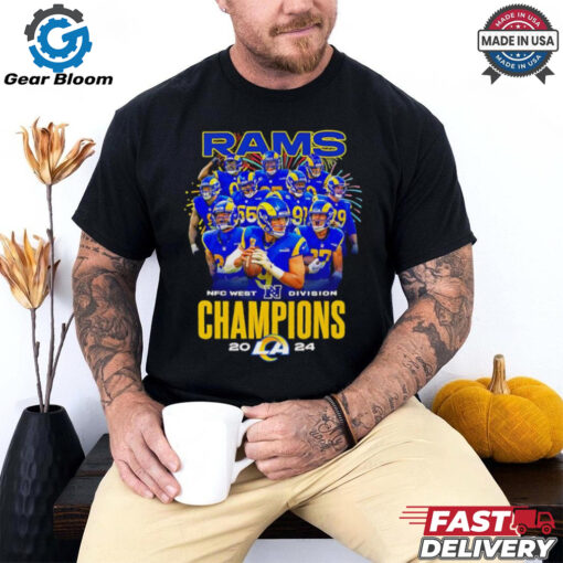 Rams NFC West Division Champions 2024 shirt