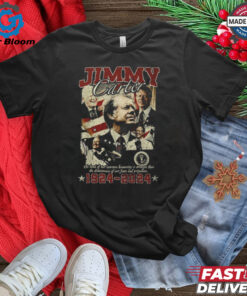 Rest In Peace Jimmy Carter 1924-2024 Fan Favorite Shirt - Honor the Legacy of Former President Jimmy Carter with Respectful and Tribute Apparel, Perfect for Admirers and Supporters of His Life and Work.