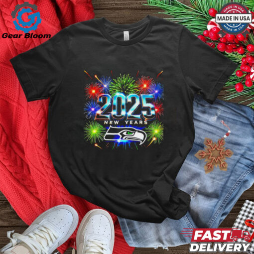 Seatle Seahawks 2025 New Year firework shirt