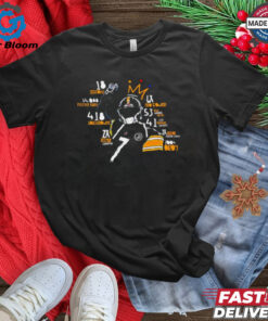 Steelers Ben Roethlisberger 18 seasons 418 touchdowns shirt