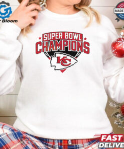 Super Bowl Champions Kansas City Chiefs Shirt - Celebrate the Kansas City Chiefs' Super Bowl Victory with a Bold and Proud Design, Perfect for Chiefs Fans to Show Their Championship Pride After a Historic Win