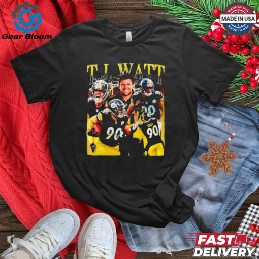 TJ Watt Super Bowl picture collage shirt