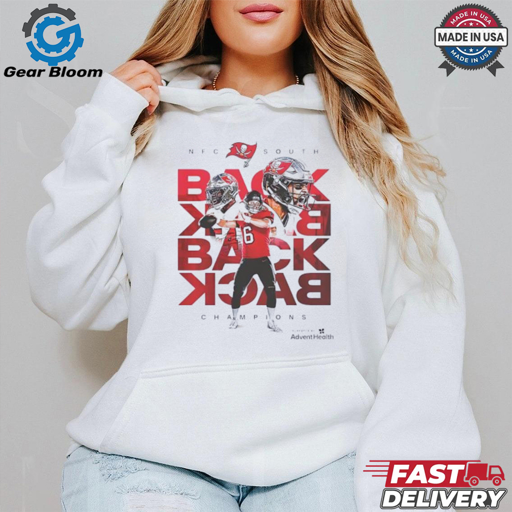 Tampa Bay Buccaneers 2024 NFC South Division Champions Back To Back To Back shirt Tampa Bay Buccaneers 2024 NFC South Division Champions Back To Back To Back shirt