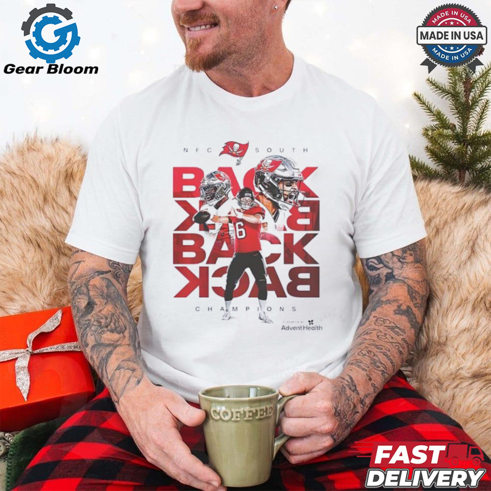 Tampa Bay Buccaneers 2024 NFC South Division Champions Back To Back To Back shirt Tampa Bay Buccaneers 2024 NFC South Division Champions Back To Back To Back shirt