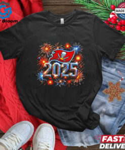 Tampa Bay Buccaneers 2025 New Year firework shirt