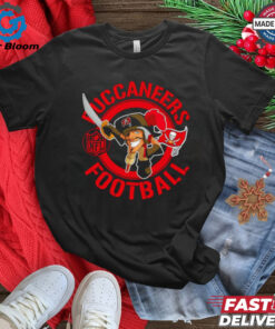 Tampa Bay Buccaneers football NFL Rush Zone Cartoon Character shirt