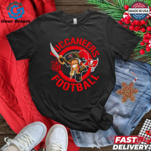 Tampa Bay Buccaneers football NFL Rush Zone Cartoon Character shirt