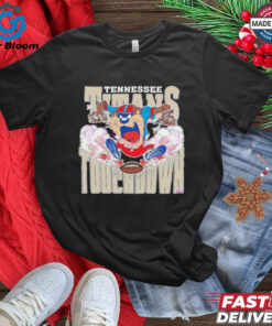 Tennessee Titans Touchdown Nfl Tasmanian Devil Shirt