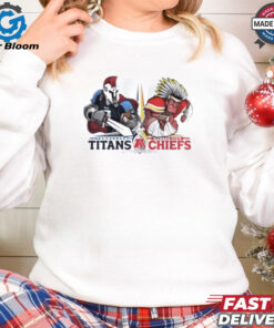 Tennessee Titans Vs Kansas City Chiefs Football AFC Wild Card Matchups NFL Playoffs Mascot Season shirt