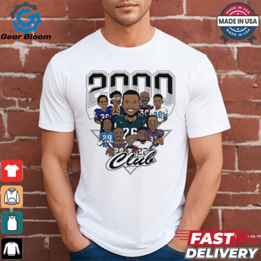 The 2000 Club NFL shirt