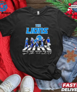 The Detroit Lions Abbey Road signature shirt