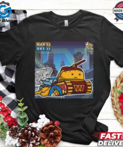 The Washington Commanders Tank Destroy The Detroit Lions Head To The NFC Championship Game Shirt