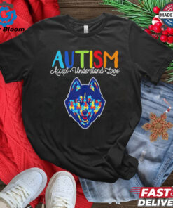 UConn Huskies Autism accept understand love Best Selling shirt