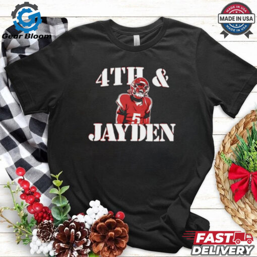 Washington Commanders Jayden Daniels 4th and Jayden shirt