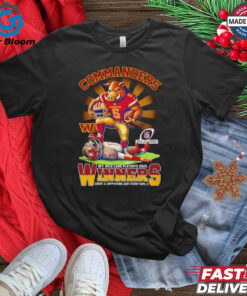 Washington Commanders Mascot NFC Wild Card Playoff 2025 Winners Raymond James Stadium Tampa FL shirt