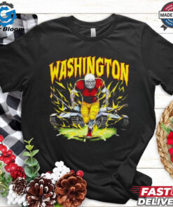 Washington Commanders Skeleton Football Player shirt