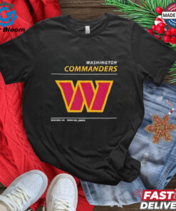 Washington Commanders Stadium Site Landover Est 1932 shirt