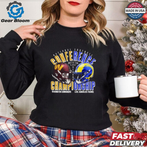 Washington Commanders Vs Los Angeles Rams 2024 NFC Conference Championship Shirt