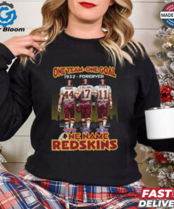 Washington Redskins One Team One Goal One Name Since 1932 T-Shirt - Show Your Support for the Legacy of the Washington Redskins with Classic Team Apparel, Perfect for Fans and Football Enthusiasts.