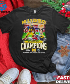 Wolverines Reliaquest Bowl Champions 2024 mascot shirt