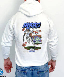 Detroit Lions Gibbs Comic Style NFL Shirt