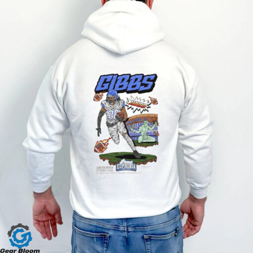 Detroit Lions Gibbs Comic Style NFL Shirt