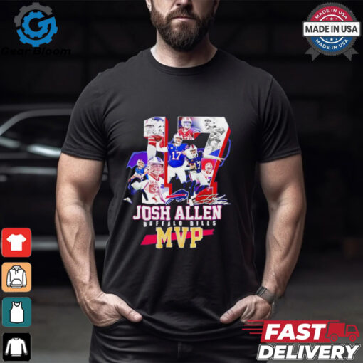 Josh Allen Buffalo Bills MVP signature shirt