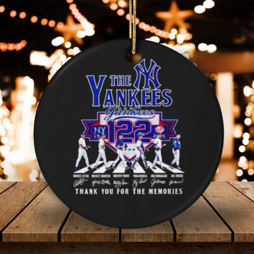 New York Yankees 122nd Anniversary 1903 2025 Thank you Abbey Road shirt