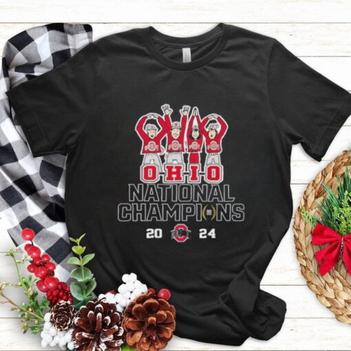 Ohio State Buckeyes National Champions 2024 hand sign shirt