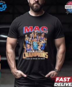 Orlando Magic Mac Mcclung Slam Dunk Champions 2025 Back To Back To Back T Shirt