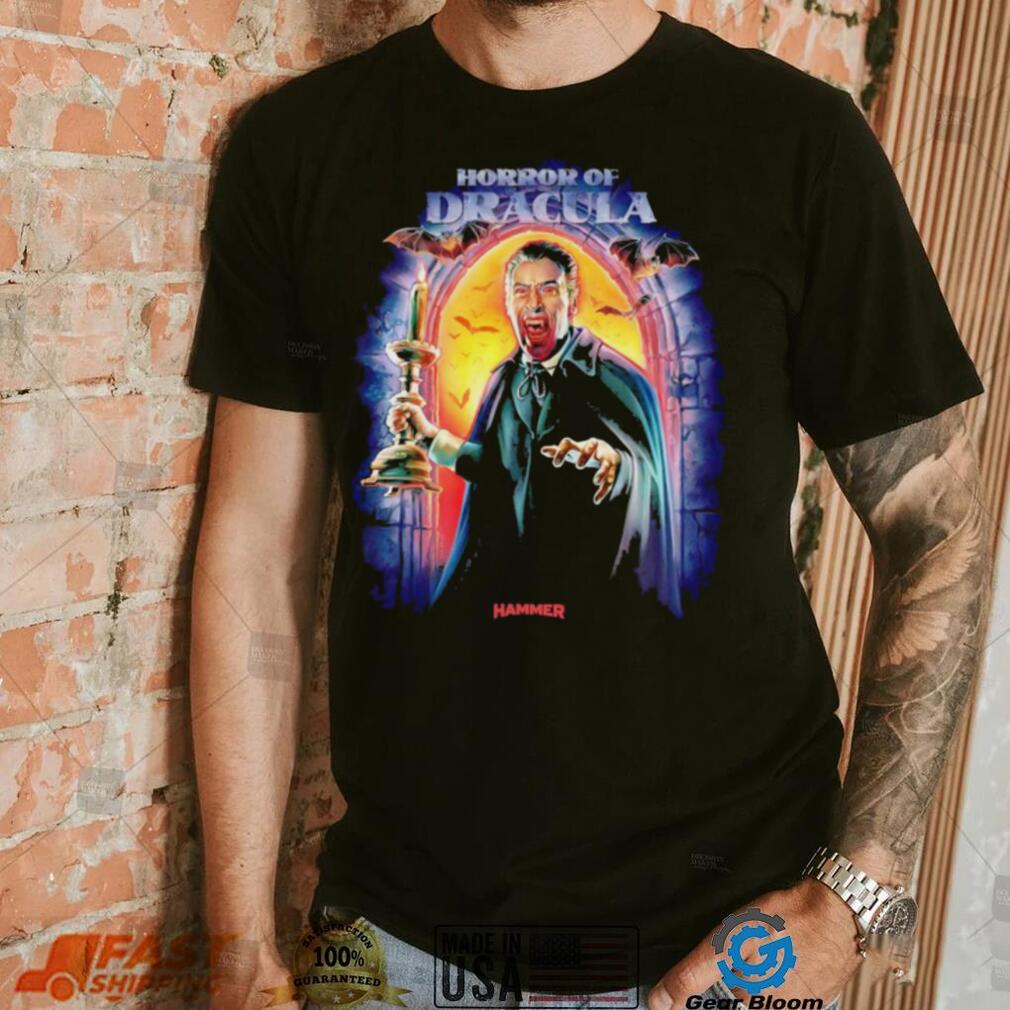 Christopher lee as count dracula shirt