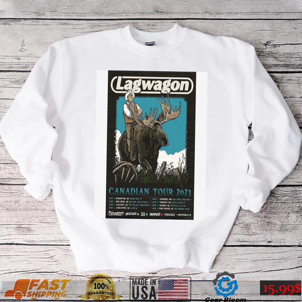 Lagwagon 2023 Canadian Tour Poster Shirt