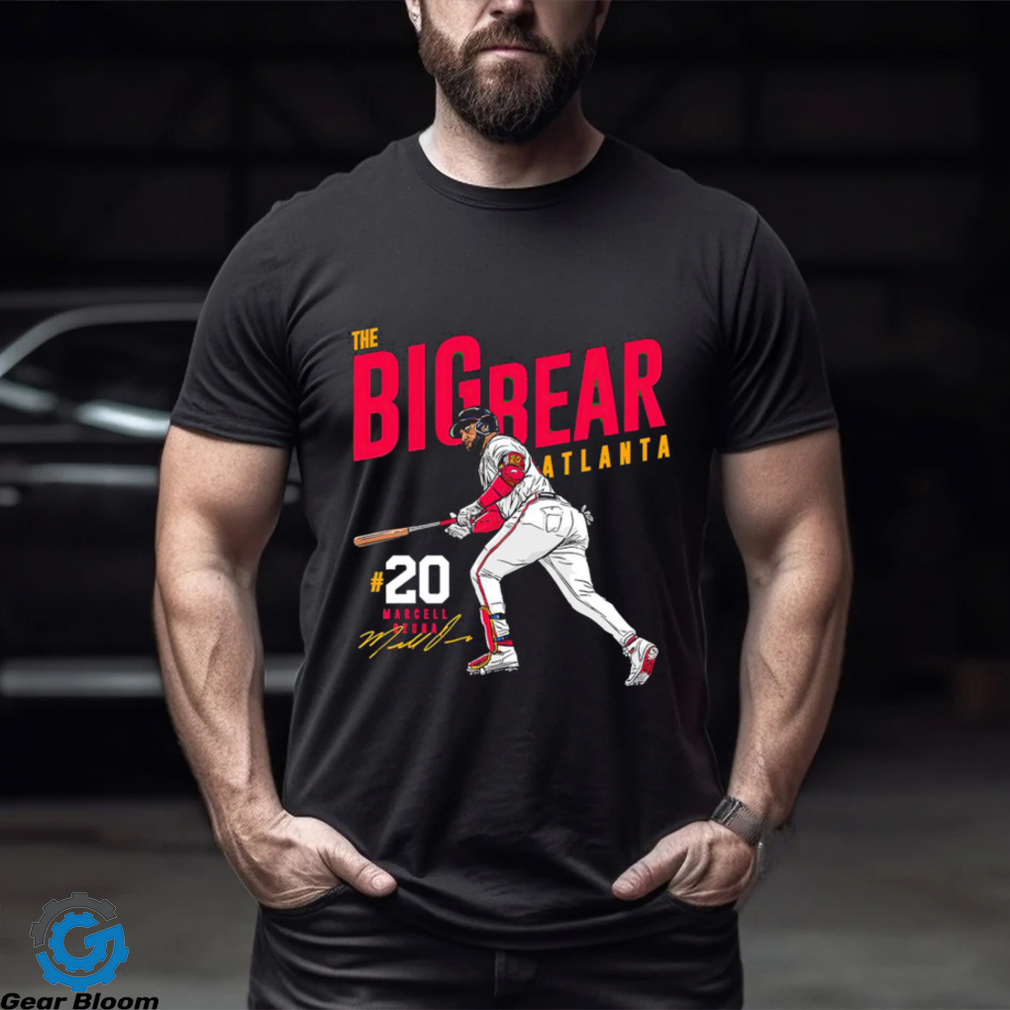 Marcell Ozuna Atlanta Braves The Big Bear Atlanta signature shirt