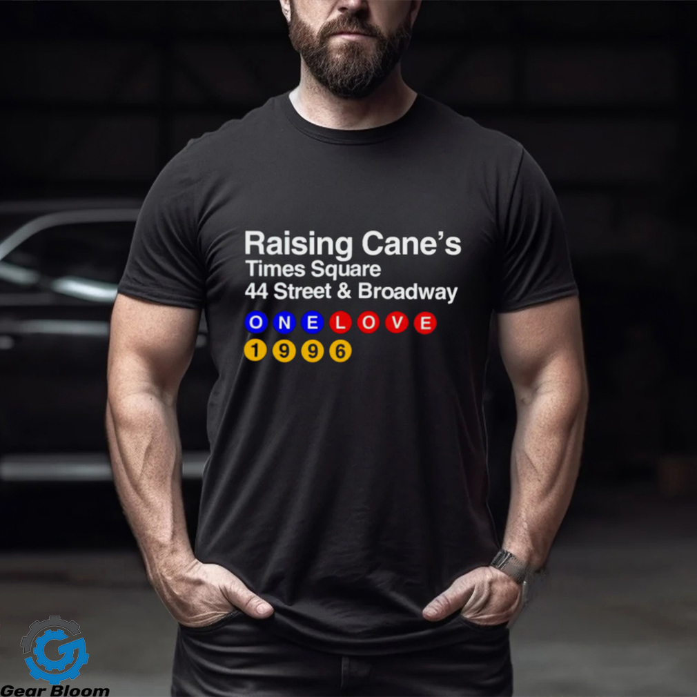 Raising cane’s times square shirt