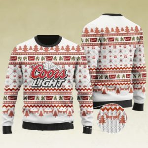 Coors Light Beer Christmas Ugly Sweater, Faux Wool Sweater, Gifts For Beer Lovers, International Beer Day, Best Christmas Gifts For 2022 – Prinvity