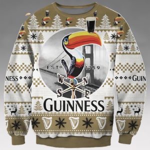 BEST Guinness Beer Christmas Ugly Sweater
