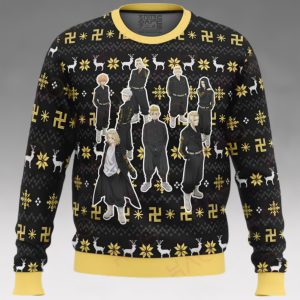 The Buddhist Symbol Tokyo Revengers Ugly Christmas Sweater