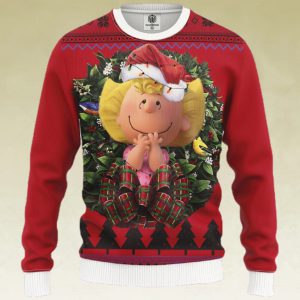 Sally Brown Snoopy Noel MC Snoopy Ugly Christmas Sweater