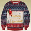 Santa Jaws Ugly Christmas Sweater