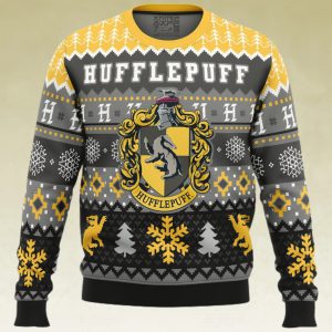 Harry Potter Ugly Christmas Sweater Hufflepuff House