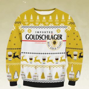 NEW Goldschlager Beer Christmas Ugly Sweater