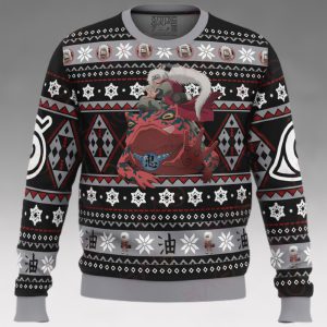 Christmas Jiraiya Naruto Ugly Christmas Sweater