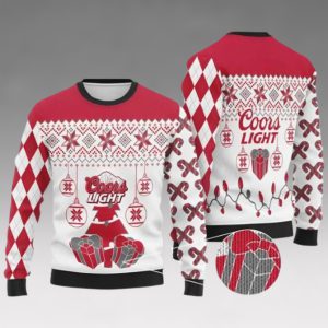 Coors Light Beer Ugly Sweater, Faux Wool Sweater, Christmas Gifts For Beer Lovers, International Beer Day, Best Christmas Gifts For 2022 – Prinvity
