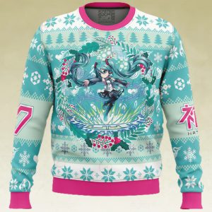 Christmas Symphony Hatsune Miku Ugly Christmas Sweater