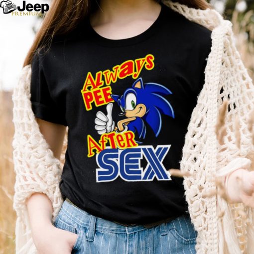 Sonic Always Pee After Sex T Shirt