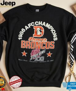 1986 AFC Champions Denver Broncos T Shirt