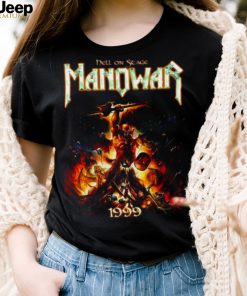 1999 Hell On Stage Manowar Band shirt