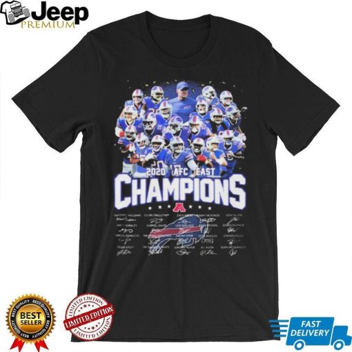 2020 Afc East Champions Signature Shirt